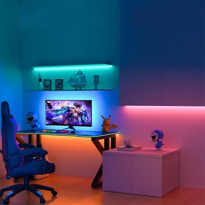 Thương mại Magic COB LED Strip Dream Full Color DC 24V Địa chỉ 8